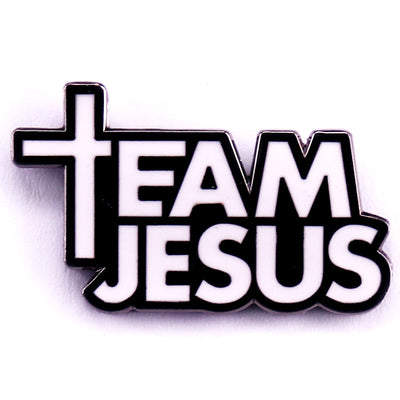 Broche  Cristiano Team Jesus de Aleación Esmaltada