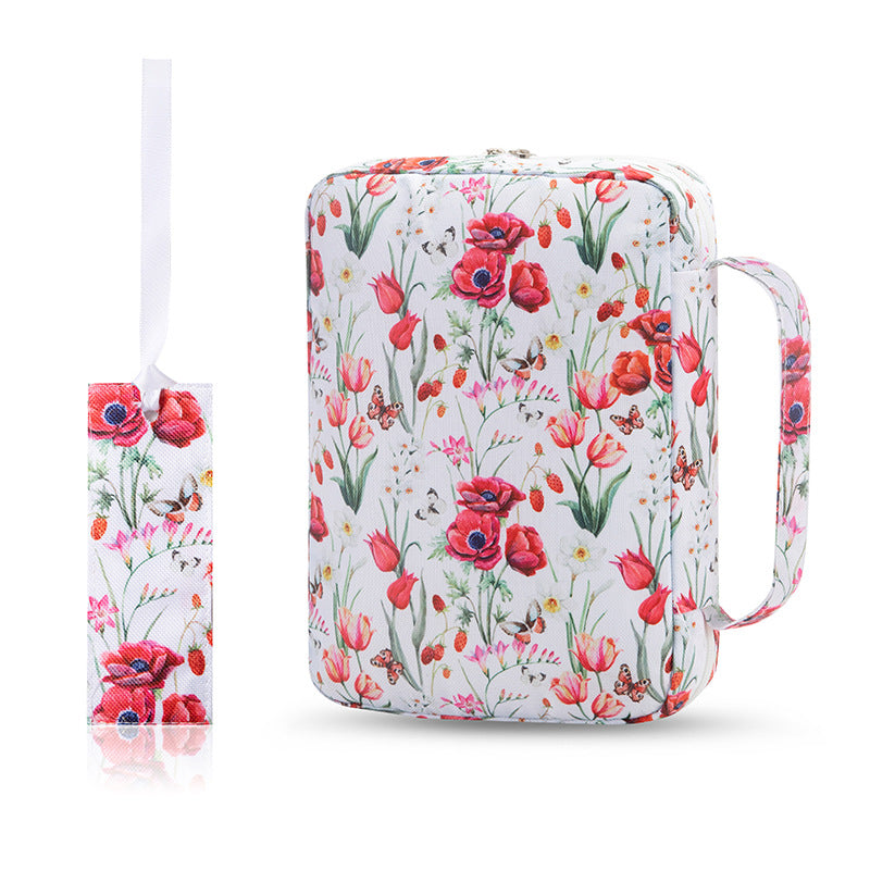 Funda de Gran Capacidad para Biblia con Marcapáginas a Juego