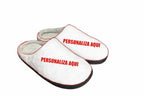 Zapatillas de Hogar "Paz en Casa" - Personalizable