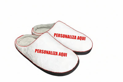 Zapatillas de Hogar "Paz en Casa" - Personalizable