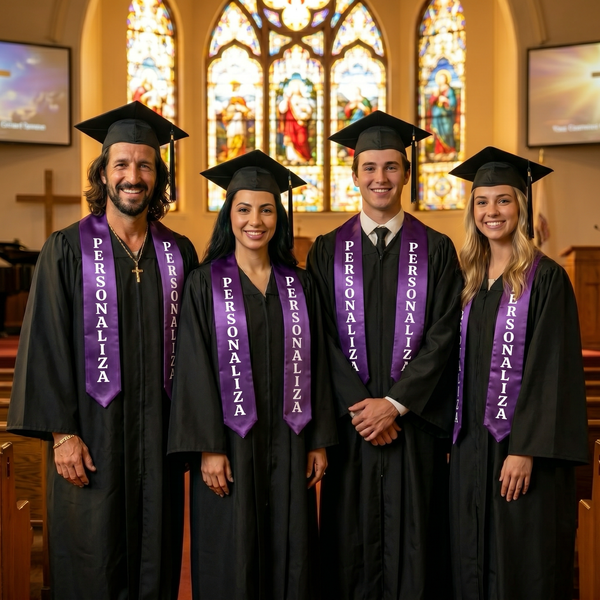 Personalized Graduation Stole