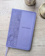 Biblia Nueva Traducción Viviente – Manual, Valor Prémium, 2 Tonos Morado, con Filament