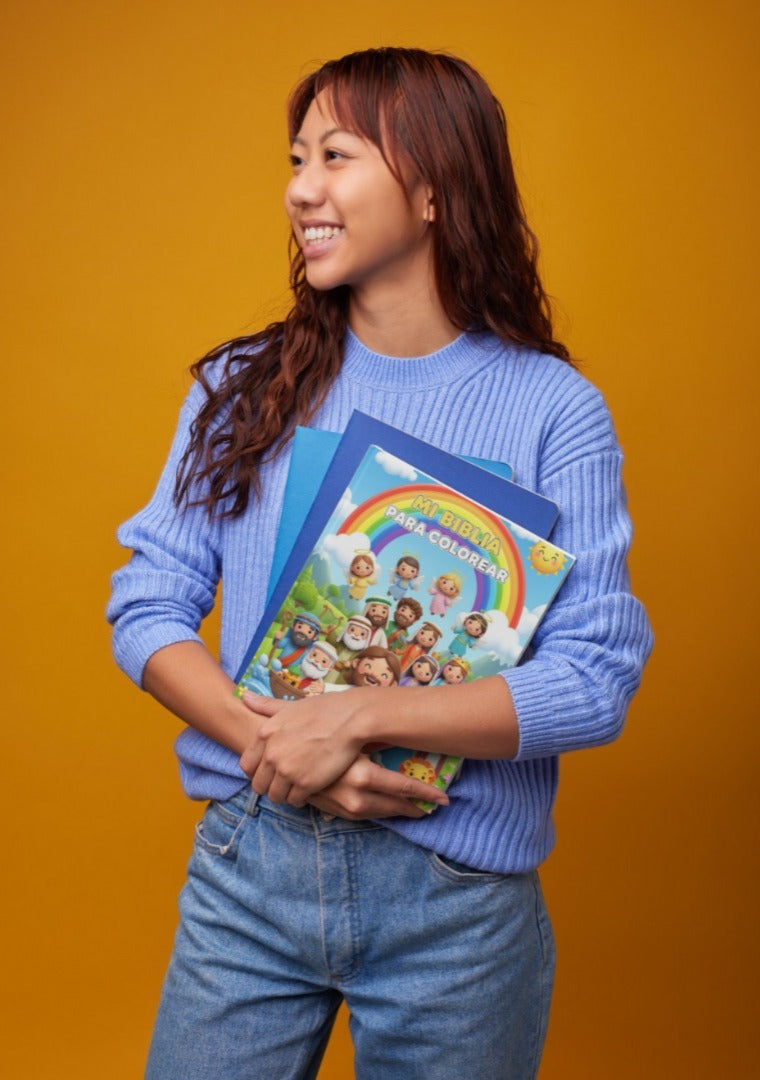 Mi Biblia para Colorear para Niños | 76 paginas de Historias Bíblicas en Orden Cronológico PDF