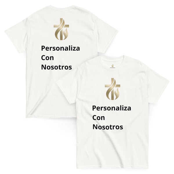 Customizable 100% Cotton Unisex Classic T-Shirt with DTFLEX Printing