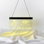 Letrero LED-Neon  Acrílico "Él ha Resucitado"