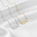 Collar de Pez Ichthys Cristiano en Acero Inoxidable